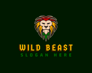 Lion Beast Jamaica logo design