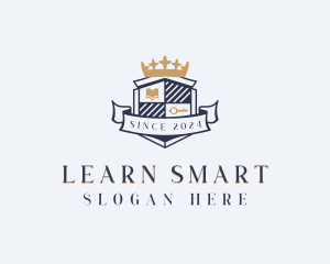 School Academy Education logo design