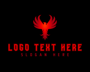 Legend - Phoenix Bird Wings logo design