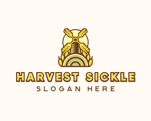 Wheat Flour Farm logo design