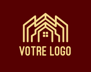 Cabin - Home Structure Property logo design