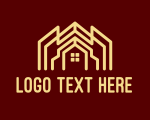 Geometric - Home Structure Property logo design