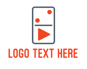 Two - Domino Media Player logo design