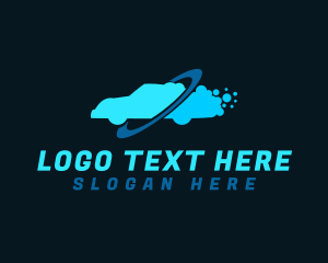 Car Detailing - Automobile Bubble Cleaning logo design