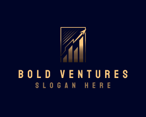 Premium Investment Chart logo design