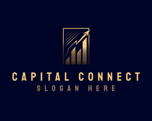 Premium Investment Chart logo design