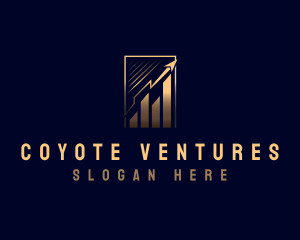 Premium Investment Chart logo design