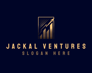 Premium Investment Chart logo design