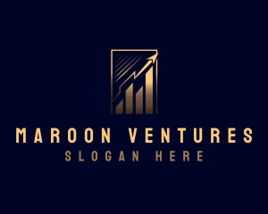 Premium Investment Chart logo design