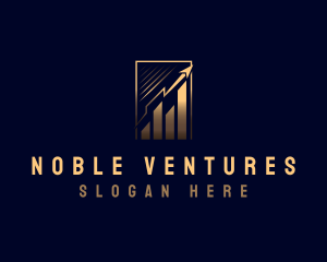 Premium Investment Chart logo design