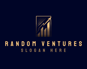 Premium Investment Chart logo design