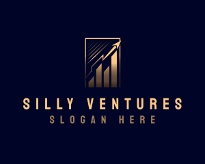 Premium Investment Chart logo design