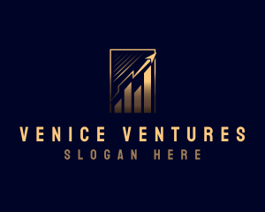 Premium Investment Chart logo design