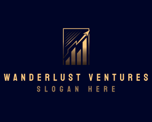 Premium Investment Chart logo design