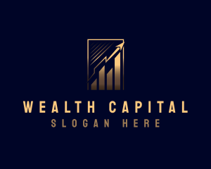 Premium Investment Chart logo design