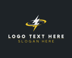 Charge - Thunder Bolt Energy logo design