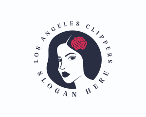 Beauty Woman Influencer Logo