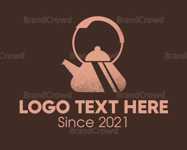 Brown Rustic Kettle Logo