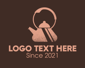 Rustic - Brown Rustic Kettle logo design