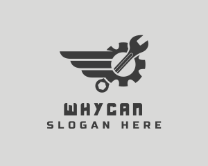 Cog Wrench Repairman Logo
