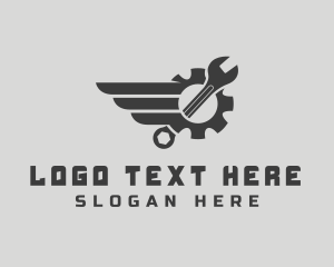 Cog Wrench Repairman Logo