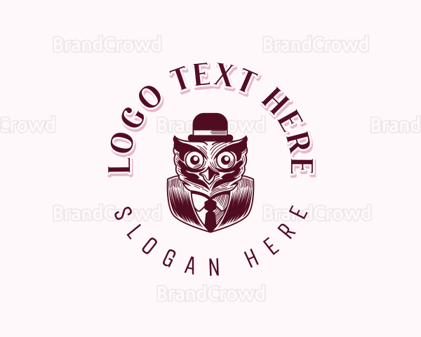 Owl Hat Suit Logo