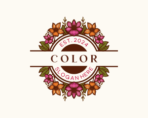 Salon - Stylish Floral Salon logo design