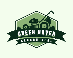 Yard - Grass Mower Yard logo design