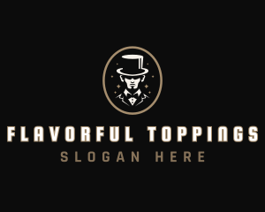 Gentleman Top Hat logo design