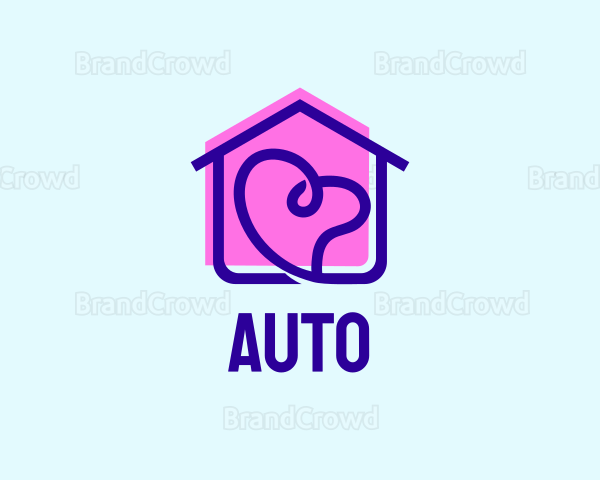 Love Home Real Estate Logo