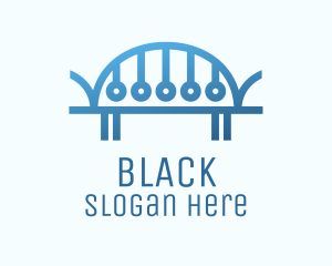 Digital - Digital Blue Bridge logo design