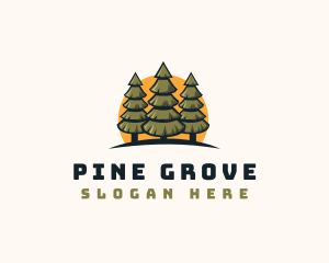 Pine - Pine Tree Forest logo design