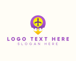 Location - Travel Agency Pin logo design