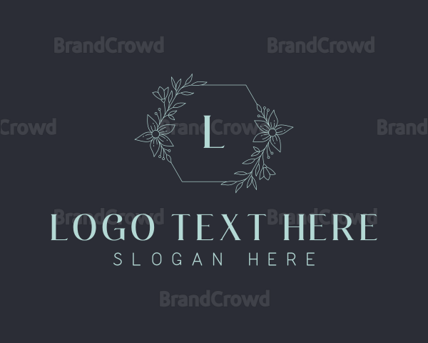 Beauty Spa Floral Logo