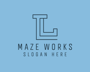 Maze - Business Builder Maze logo design