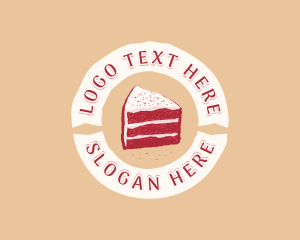Recipe - Sweet Cake Dessert logo design