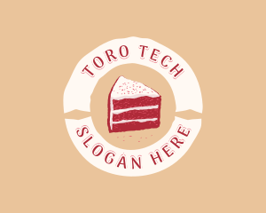 Sweet Cake Dessert Logo