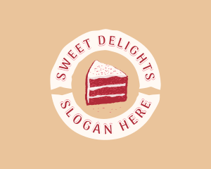 Sweet Cake Dessert logo design