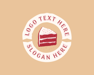 Sweet Cake Dessert Logo