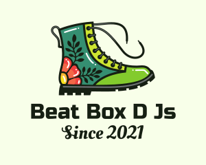 Shoe Store - Multicolor Decorative Boots logo design