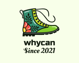 Shoe Repair - Multicolor Decorative Boots logo design