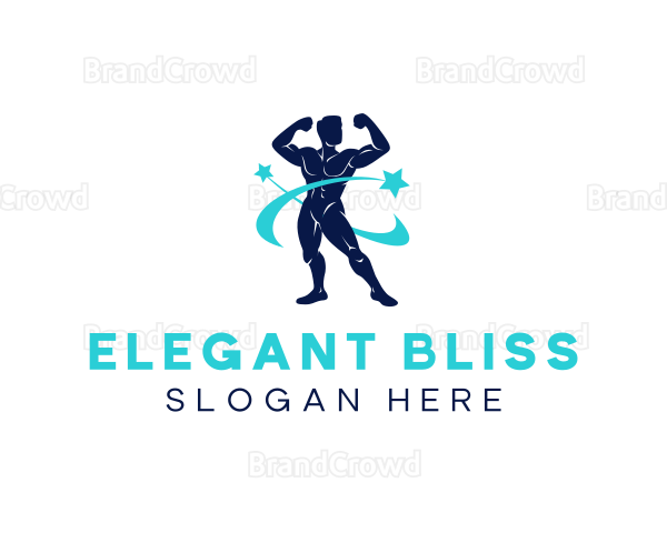 Fitness Masculine Man Logo