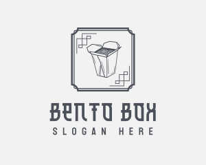 Oriental Noodle Box logo design