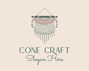 Macrame Wall Decoration  logo design