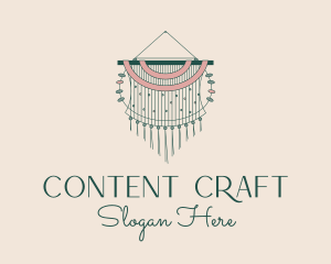 Macrame Wall Decoration  logo design