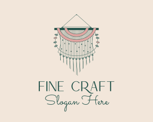 Macrame Wall Decoration  logo design