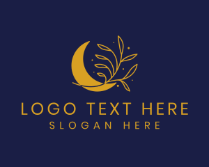  Elegant Mystical Moon Logo