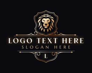 Luxury - Lion Deluxe Event logo design