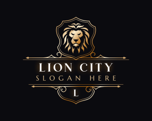 Lion Deluxe Event logo design