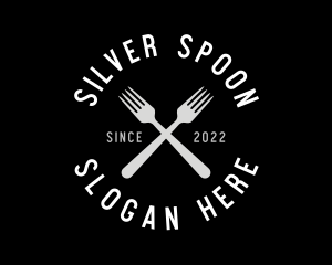 Fork - Food Kitchen Fork logo design